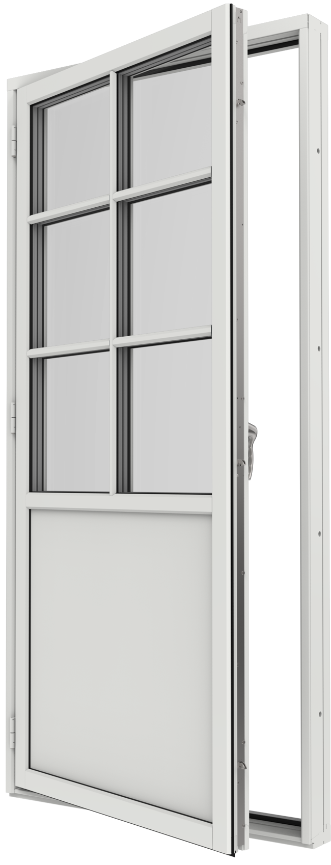 Retro, Altandörr med fyllning utsida öppen SP2:1