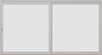 Skjutdörr 2-luft trä, enkeldörr, utsida stängd