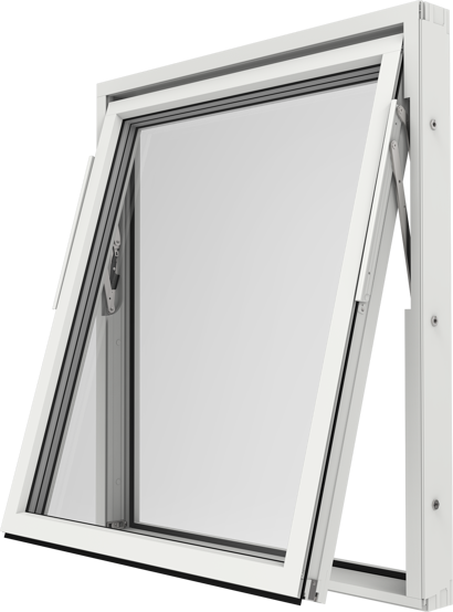 Original Alu 100 och Precision, Vridfönster utsida öppen